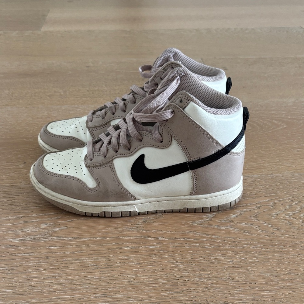 MUST SELL - Nike Women’s Dunk High - Fossil Stone Black Snail 6.5